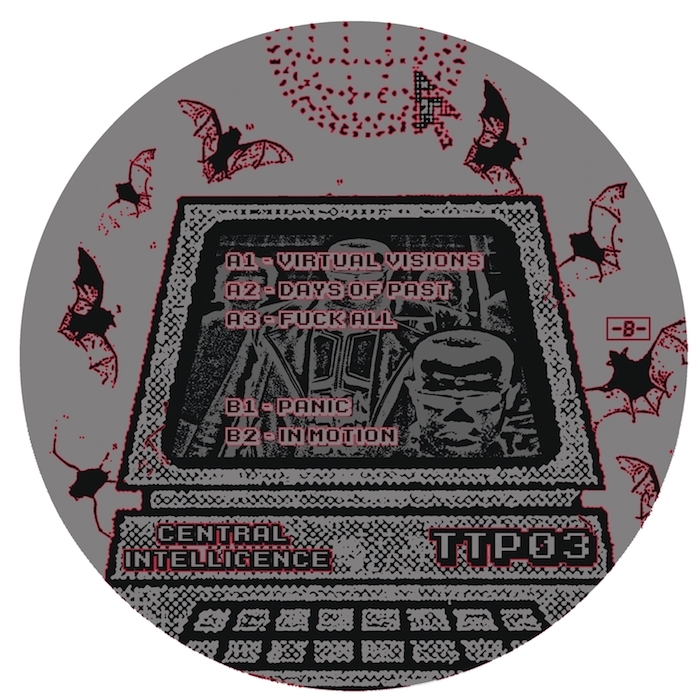 ( TTP 003 ) CENTRAL INTELLIGENCE - Virtual Visions EP ( 12" ) Time To Panic